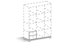 Reol/skab efter mål