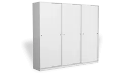 Seis puertas correderas